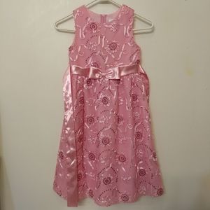 Pink girl's dress